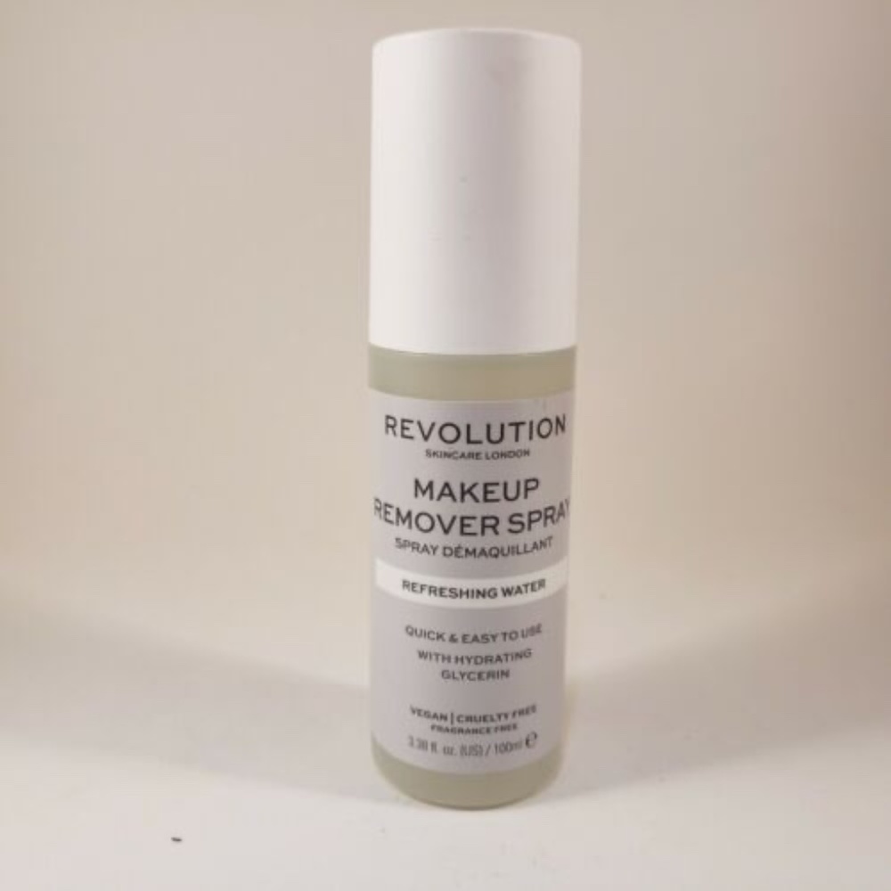 Revolution Skincare London Makeup Remover Spray, Full Size 3.38 FL OZ. / 100ml.